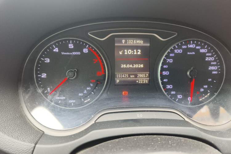 Used Audi A3 2017 Sportback 35 TFSI Sport Edition Odometer Close Up