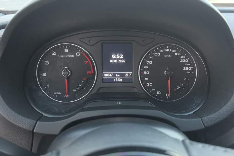 Used Audi A3 2017 Sportback 35 TFSI Fashion Model Odometer Close Up