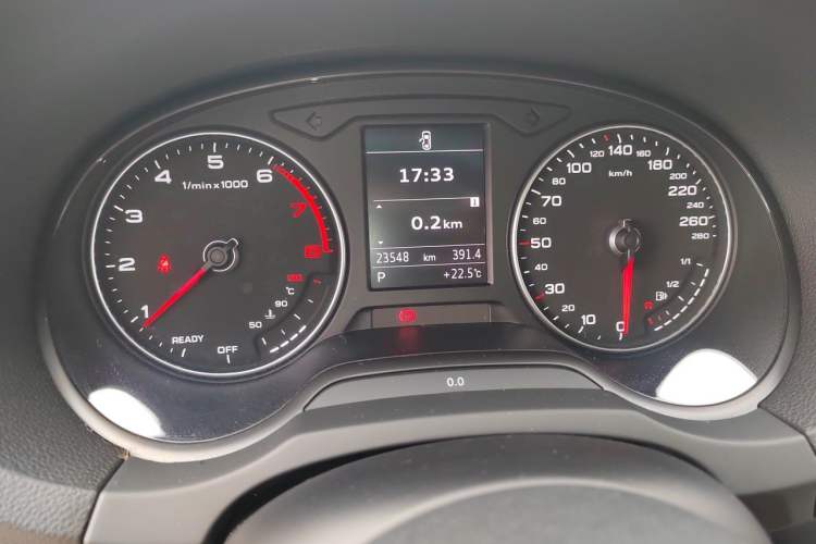 Used Audi A3 2017 Sportback 35 TFSI Fashion Model Odometer Close Up