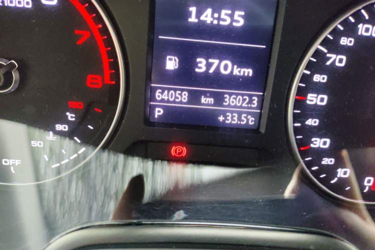Used Audi A3 2017 Sportback 35 TFSI Ambition Edition Odometer Close Up