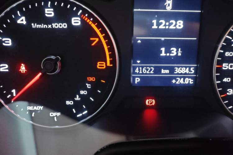 Used Audi A3 2017 Sportback 35 TFSI Fashion Model Odometer Close Up