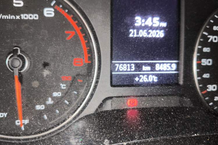 Used Audi A3 2017 Sportback 40 TFSI Style Edition Odometer Close Up