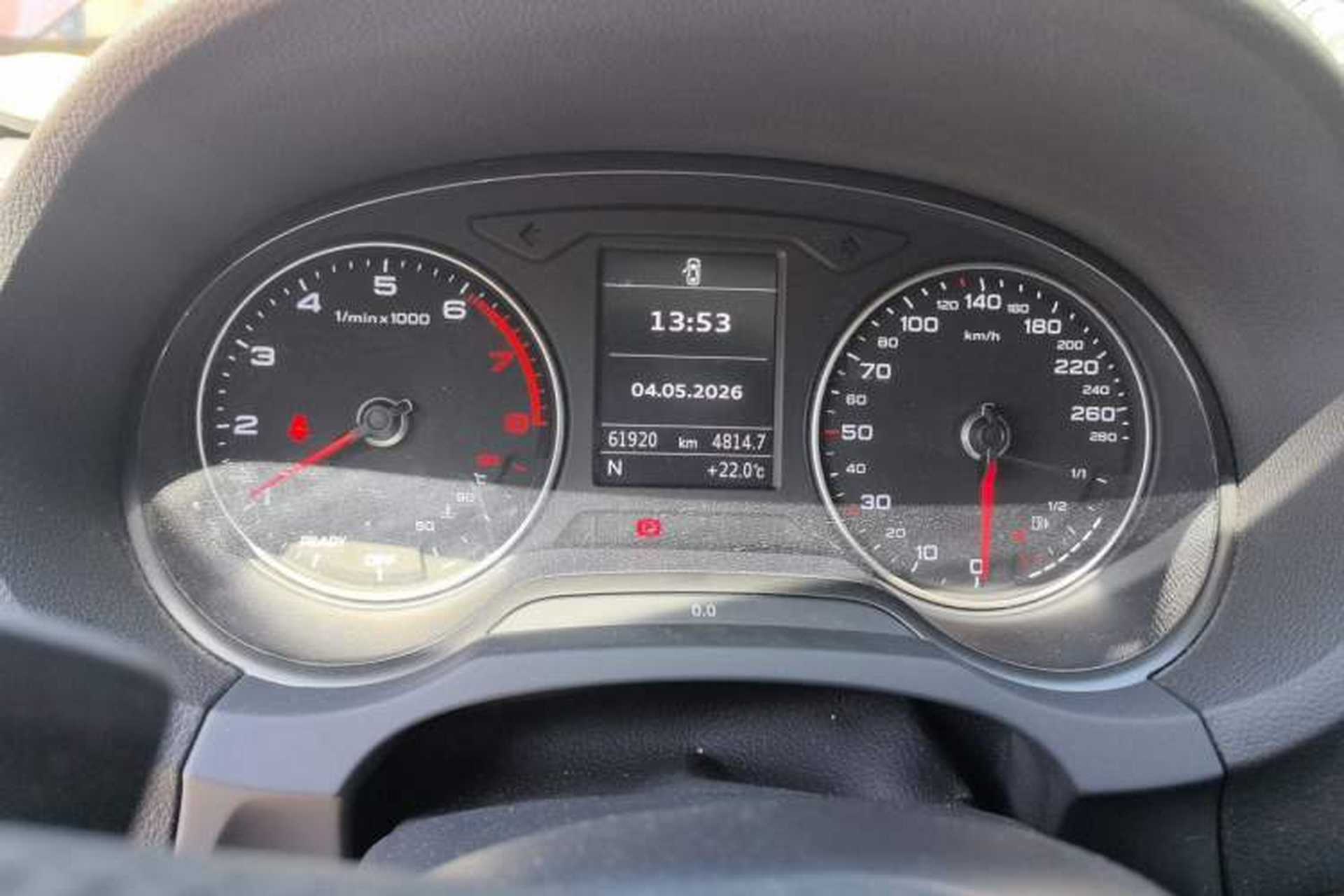 Used Audi A3 2017 Sportback 35 TFSI Sport Edition Odometer Close Up