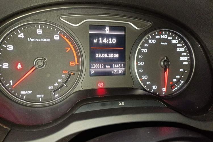 Used Audi A3 2017 Cabriolet 40 TFSI Odometer Close Up