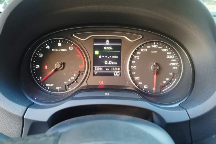 Used Audi A3 2017 Cabriolet 40 TFSI Odometer Close Up