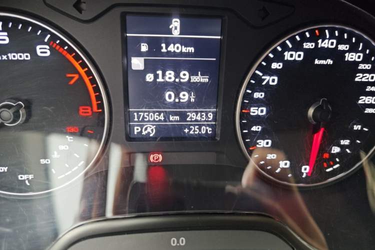 Used Audi A3 2017 Sportback 35 TFSI Sport Edition Odometer Close Up