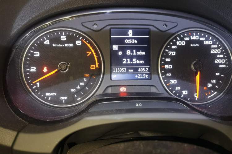 Used Audi A3 2017 Sportback 35 TFSI Sport Edition Odometer Close Up
