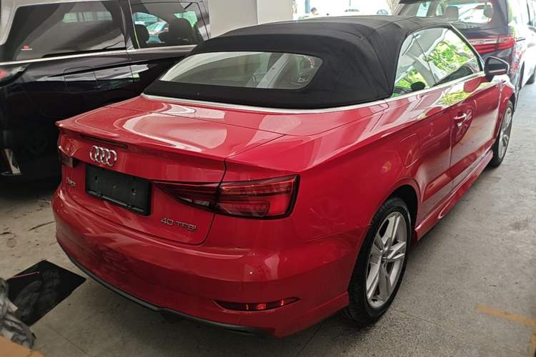 Used Audi A3 2017 Cabriolet 40 TFSI Rear Right 45 Deg