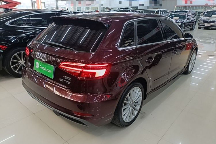 Used Audi A3 2017 Sportback 35 TFSI Fashion Model Rear Right 45 Deg