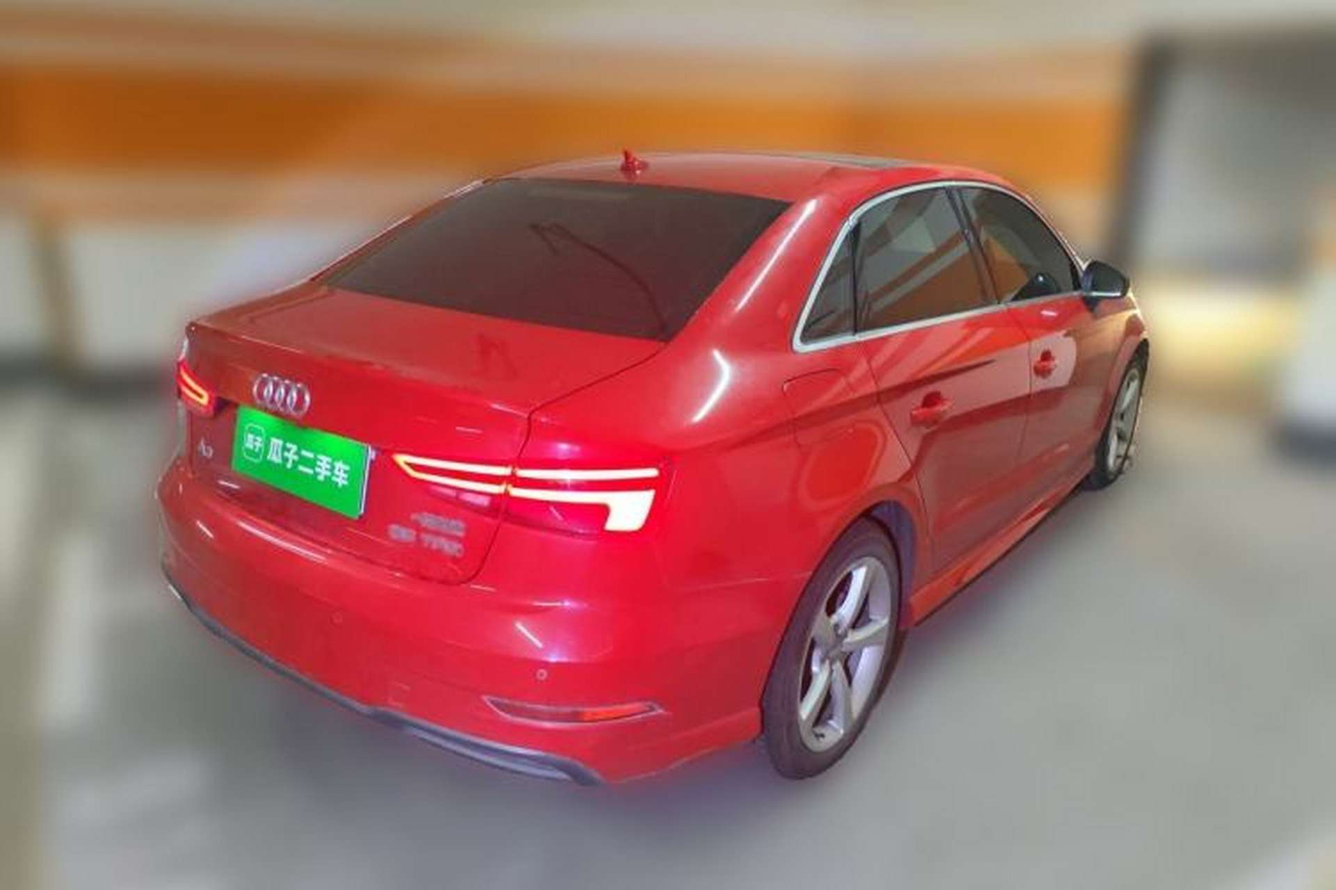 Used Audi A3 2017 Sportback 35 TFSI Fashion Model Rear Right 45 Deg