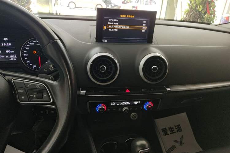 Used Audi A3 2017 Limousine 35 TFSI Sport Edition Audio And AC Panel