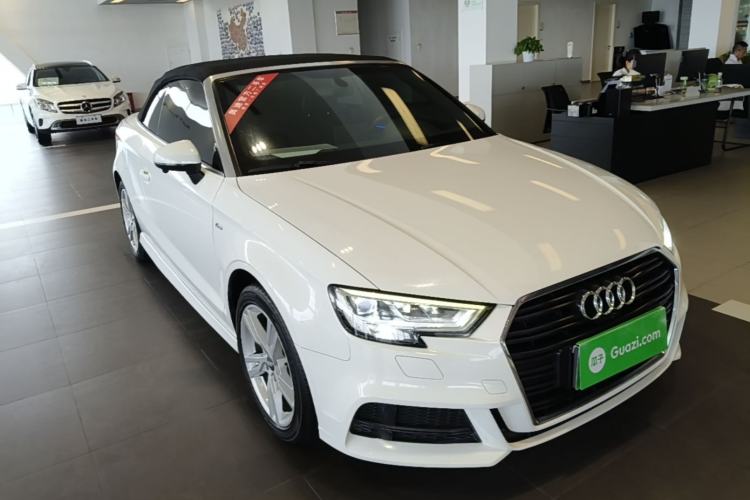 Used Audi A3 2017 Cabriolet 40 TFSI Front Right 45 Deg