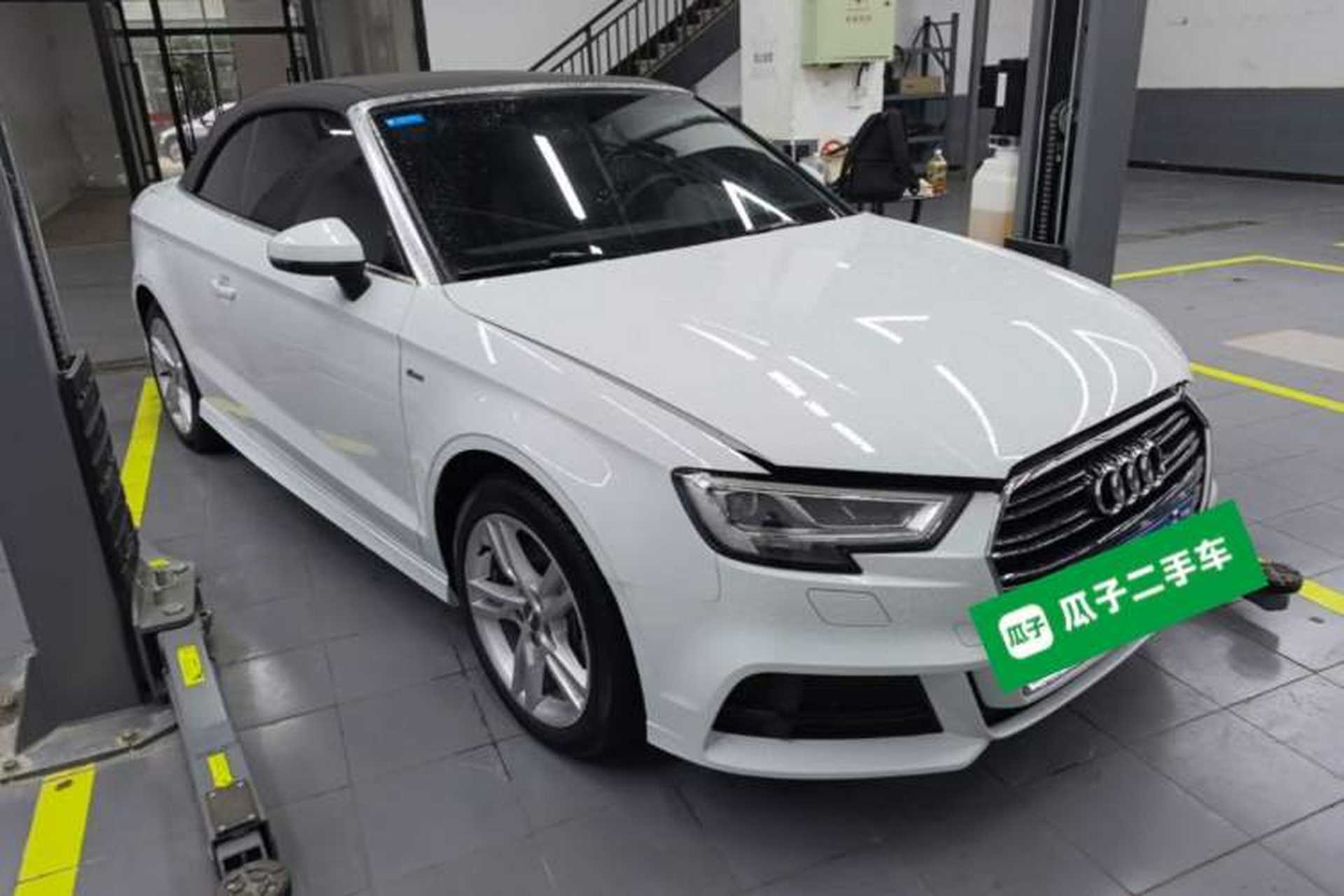 Used Audi A3 2017 Cabriolet 40 TFSI Front Right 45 Deg