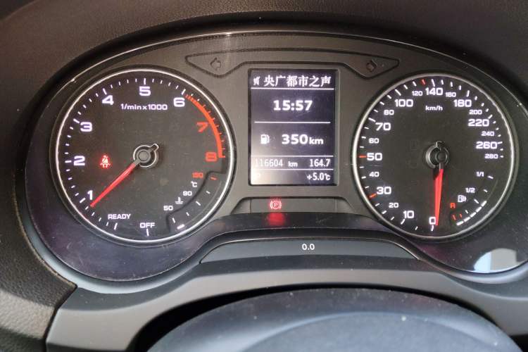 Used Audi A3 2017 Limousine 35 TFSI Ambition Edition Odometer Close Up