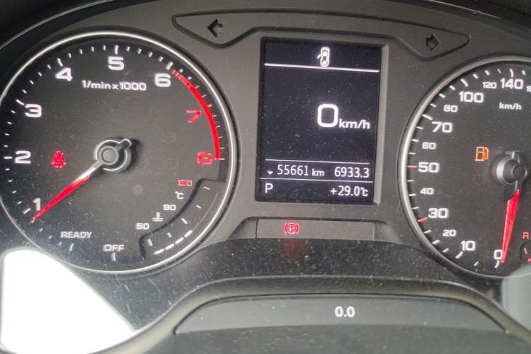 Used Audi A3 2017 Sportback 35 TFSI Fashion Model Odometer Close Up