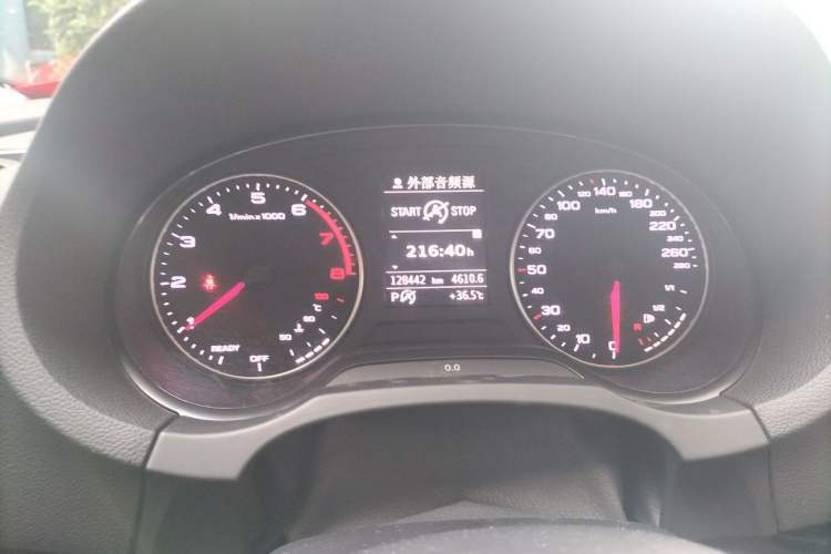Used Audi A3 2017 Limousine 35 TFSI Ambition Edition Odometer Close Up
