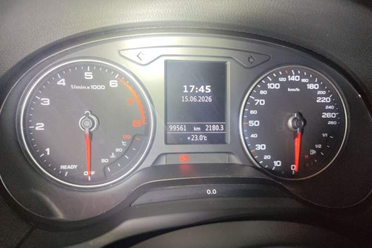 Used Audi A3 2017 Sportback 35 TFSI Fashion Model Odometer Close Up