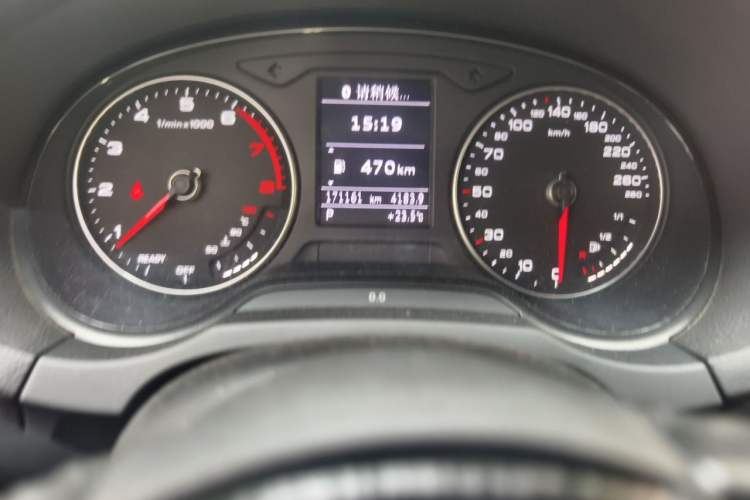 Used Audi A3 2017 Sportback 35 TFSI Fashion Model Odometer Close Up