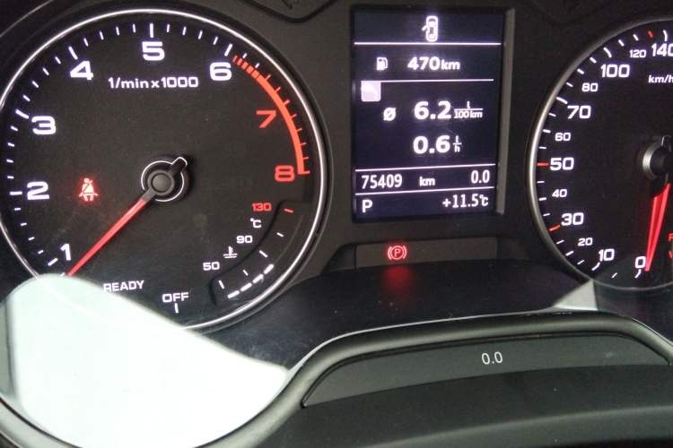 Used Audi A3 2017 Sportback 35 TFSI Sport Edition Odometer Close Up