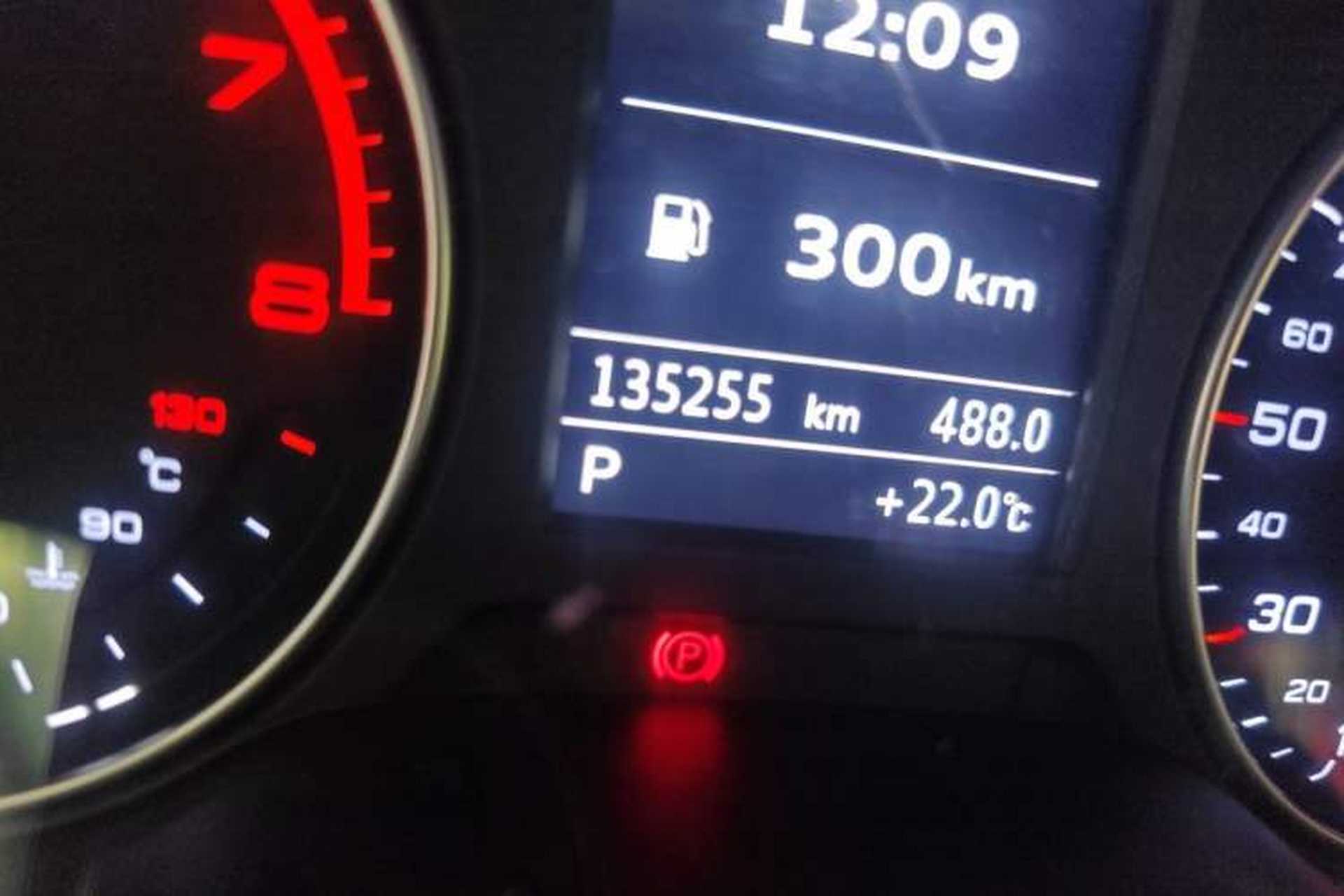 Used Audi A3 2017 Limousine 35 TFSI Ambition Edition Odometer Close Up