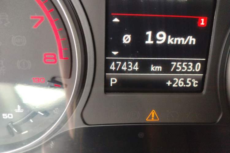 Used Audi A3 2017 Sportback 35 TFSI Sport Edition Odometer Close Up