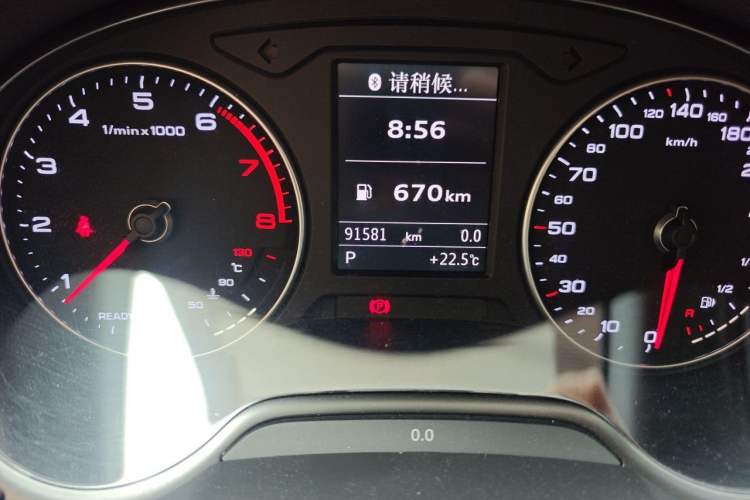 Used Audi A3 2017 Limousine 35 TFSI Ambition Edition Odometer Close Up