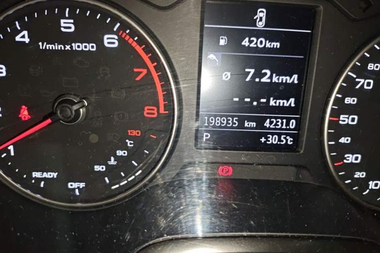 Used Audi A3 2017 Sportback 35 TFSI Fashion Model Odometer Close Up