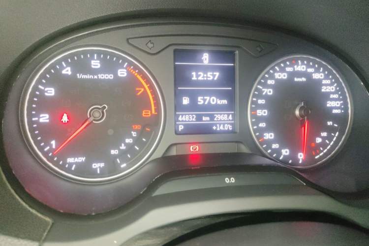 Used Audi A3 2017 Sportback 35 TFSI Ambition Edition Odometer Close Up