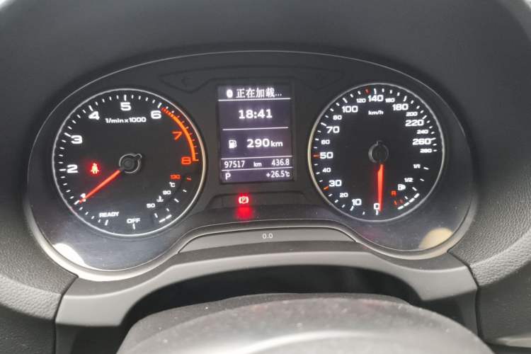 Used Audi A3 2017 Sportback 35 TFSI Ambition Edition Odometer Close Up