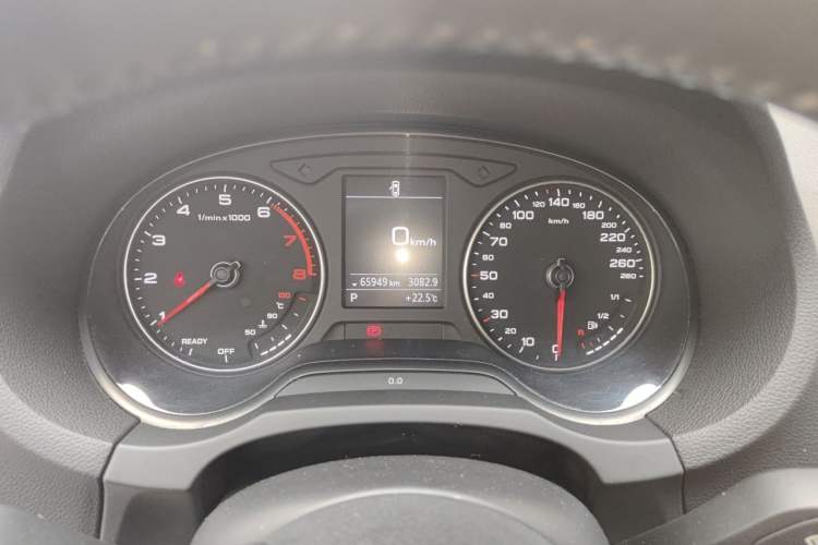 Used Audi A3 2017 Sportback 35 TFSI Fashion Model Odometer Close Up