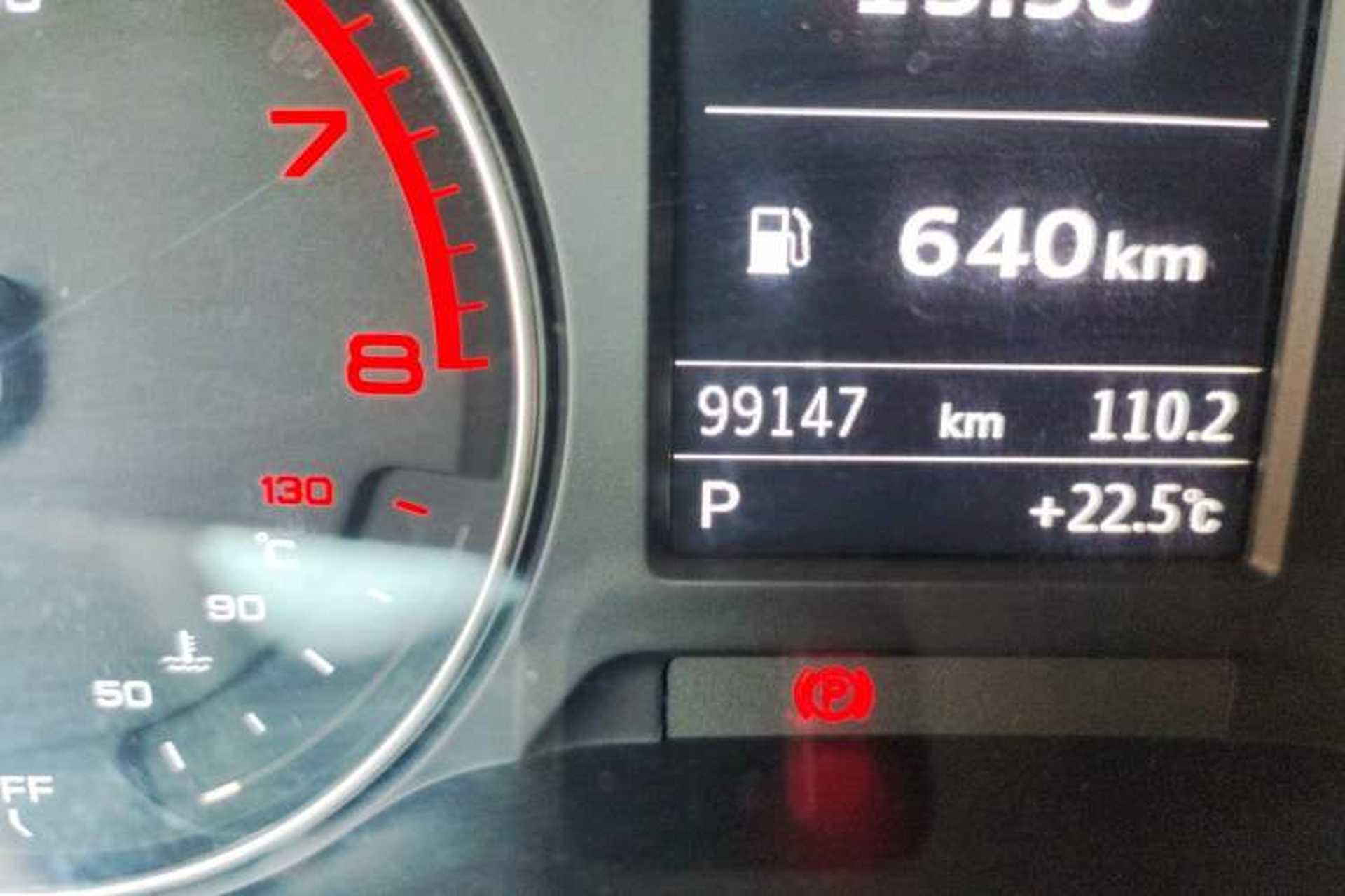 Used Audi A3 2017 Limousine 35 TFSI Ambition Edition Odometer Close Up