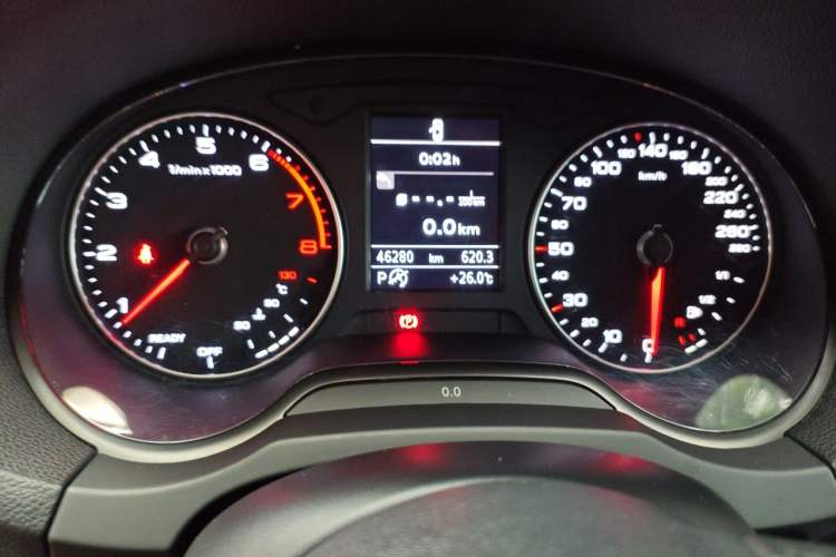 Used Audi A3 2017 Sportback 35 TFSI Sport Edition Odometer Close Up