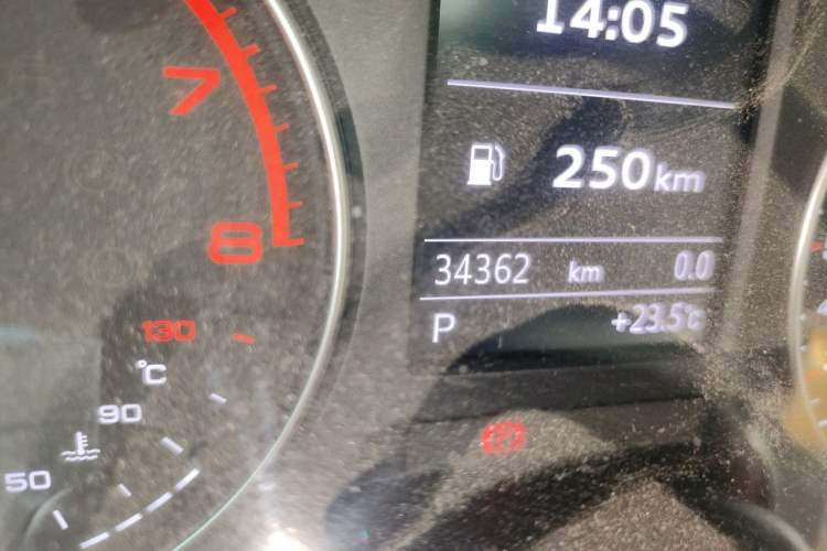 Used Audi A3 2017 Limousine 35 TFSI Ambition Edition Odometer Close Up