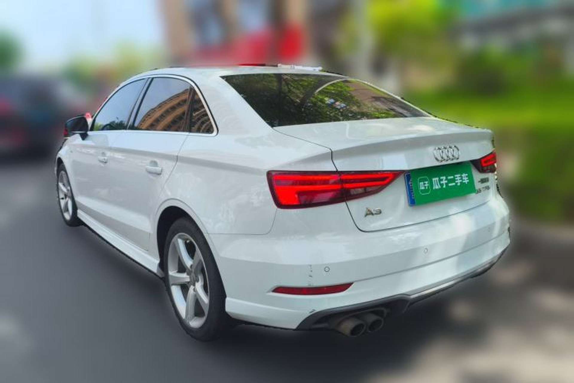 Used Audi A3 2017 Limousine 35 TFSI Fashion Model Rear Left 45 Deg