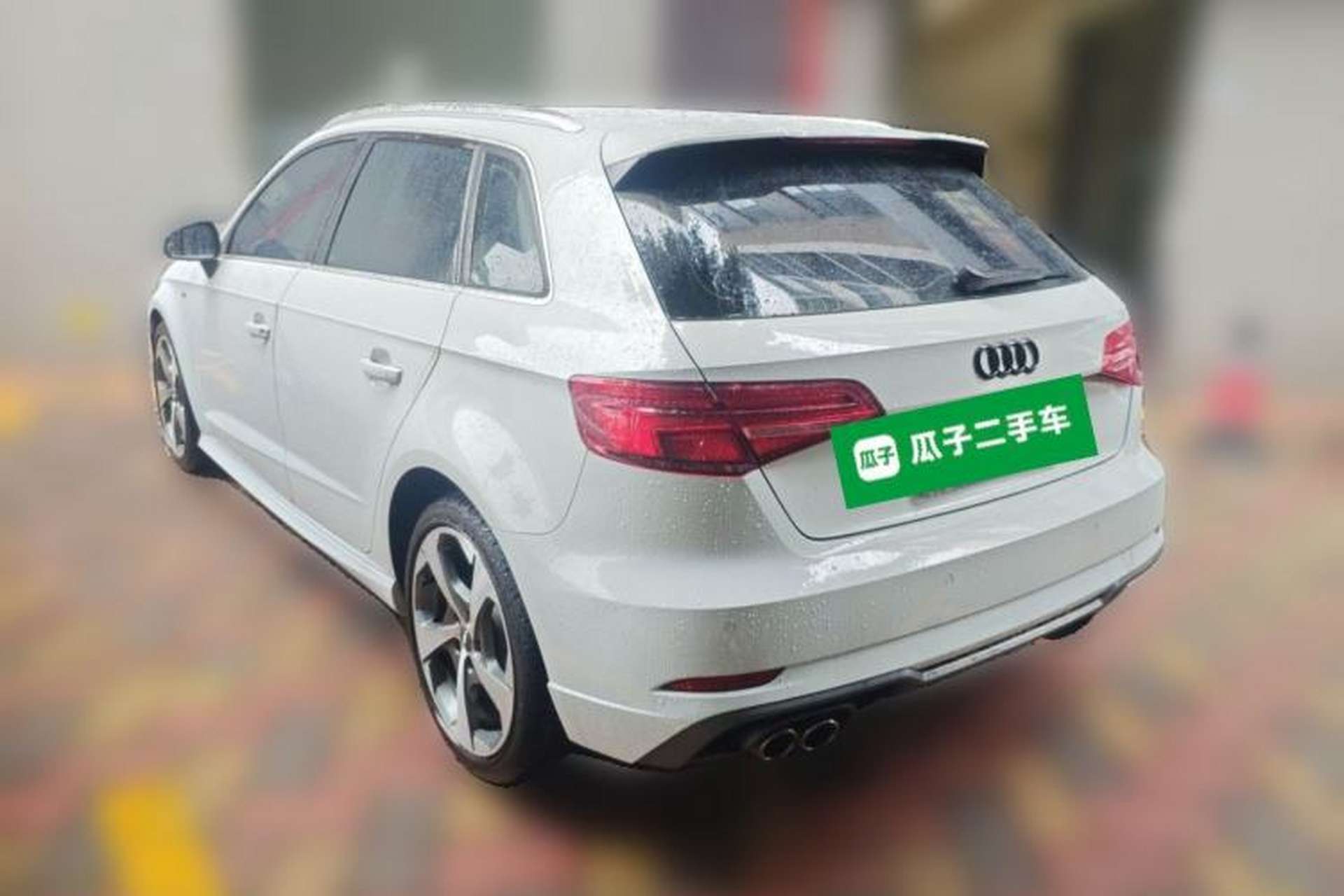 Used Audi A3 2017 Sportback 35 TFSI Sport Edition Rear Left 45 Deg