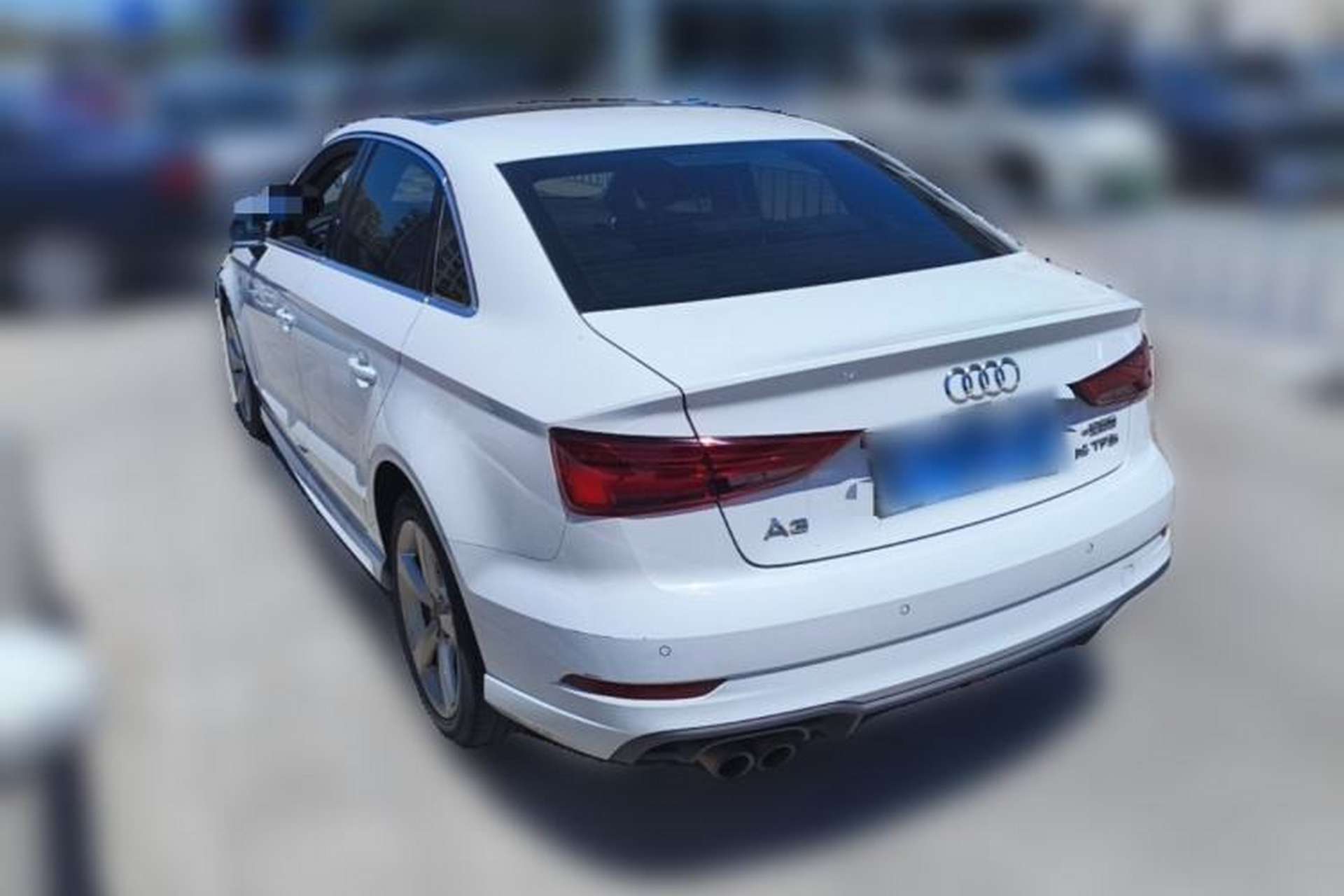 Used Audi A3 2017 Limousine 35 TFSI Fashion Model Rear Left 45 Deg