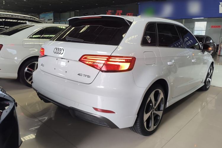 Used Audi A3 2017 Sportback 40 TFSI Sport Edition Rear Right 45 Deg