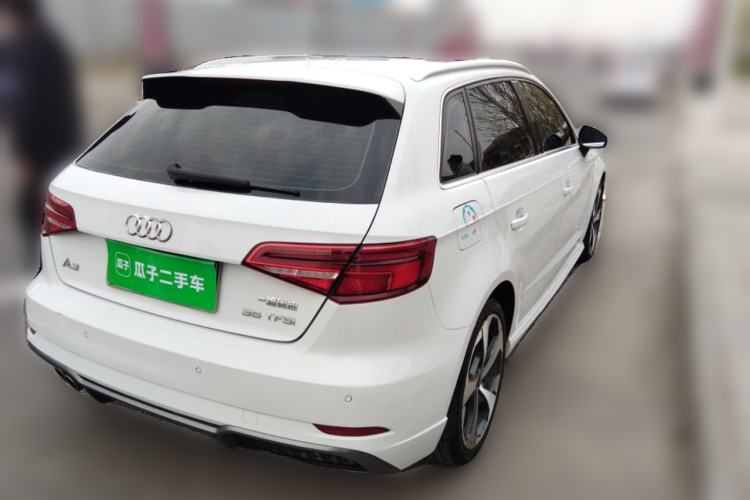 Used Audi A3 2017 Sportback 35 TFSI Sport Edition Rear Right 45 Deg