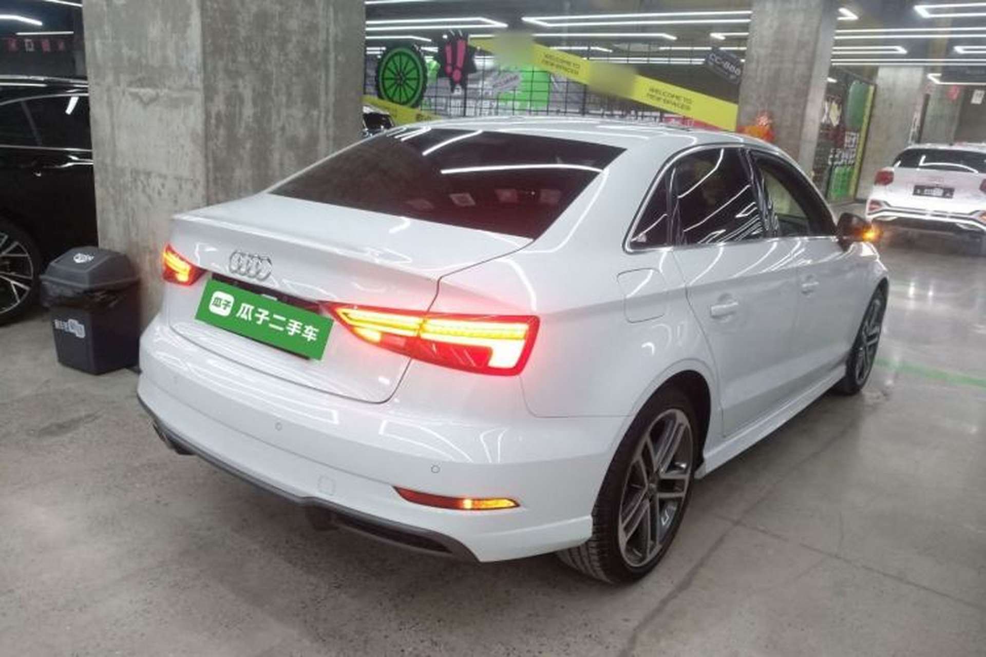 Used Audi A3 2017 Limousine 35 TFSI Sport Edition Rear Right 45 Deg