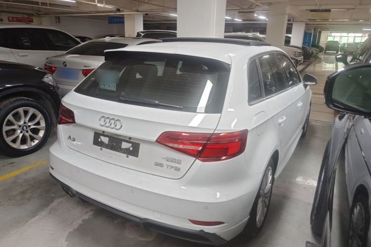 Used Audi A3 2017 Sportback 35 TFSI Fashion Model Rear Right 45 Deg