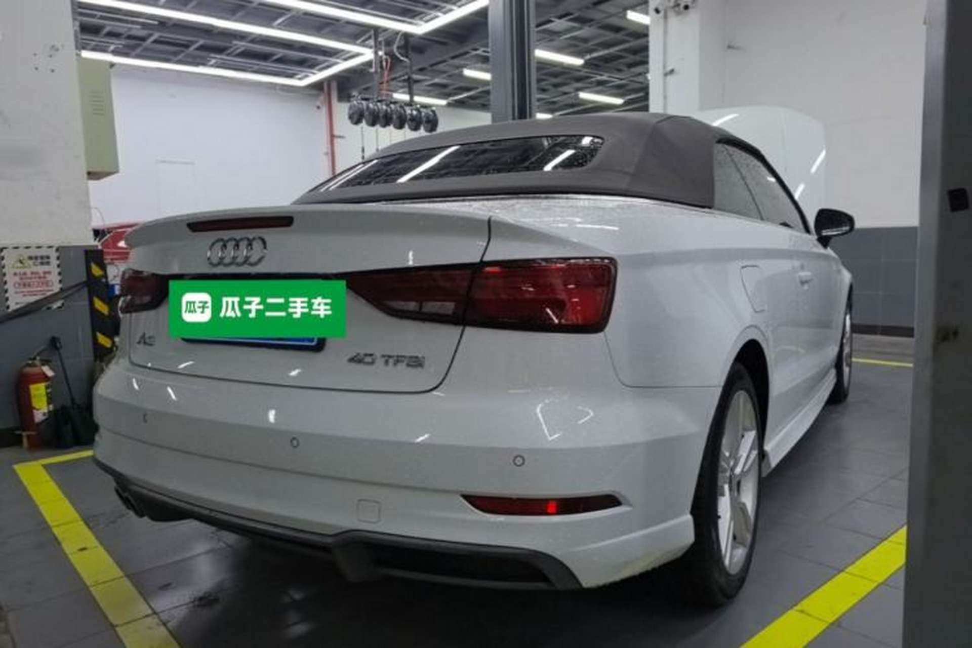 Used Audi A3 2017 Cabriolet 40 TFSI Rear Right 45 Deg