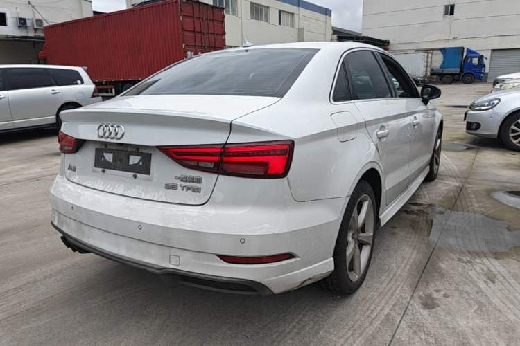Used Audi A3 2017 Limousine 35 TFSI Fashion Model Rear Right 45 Deg
