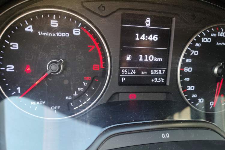 Used Audi A3 2017 Limousine 35 TFSI Ambition Edition Odometer Close Up