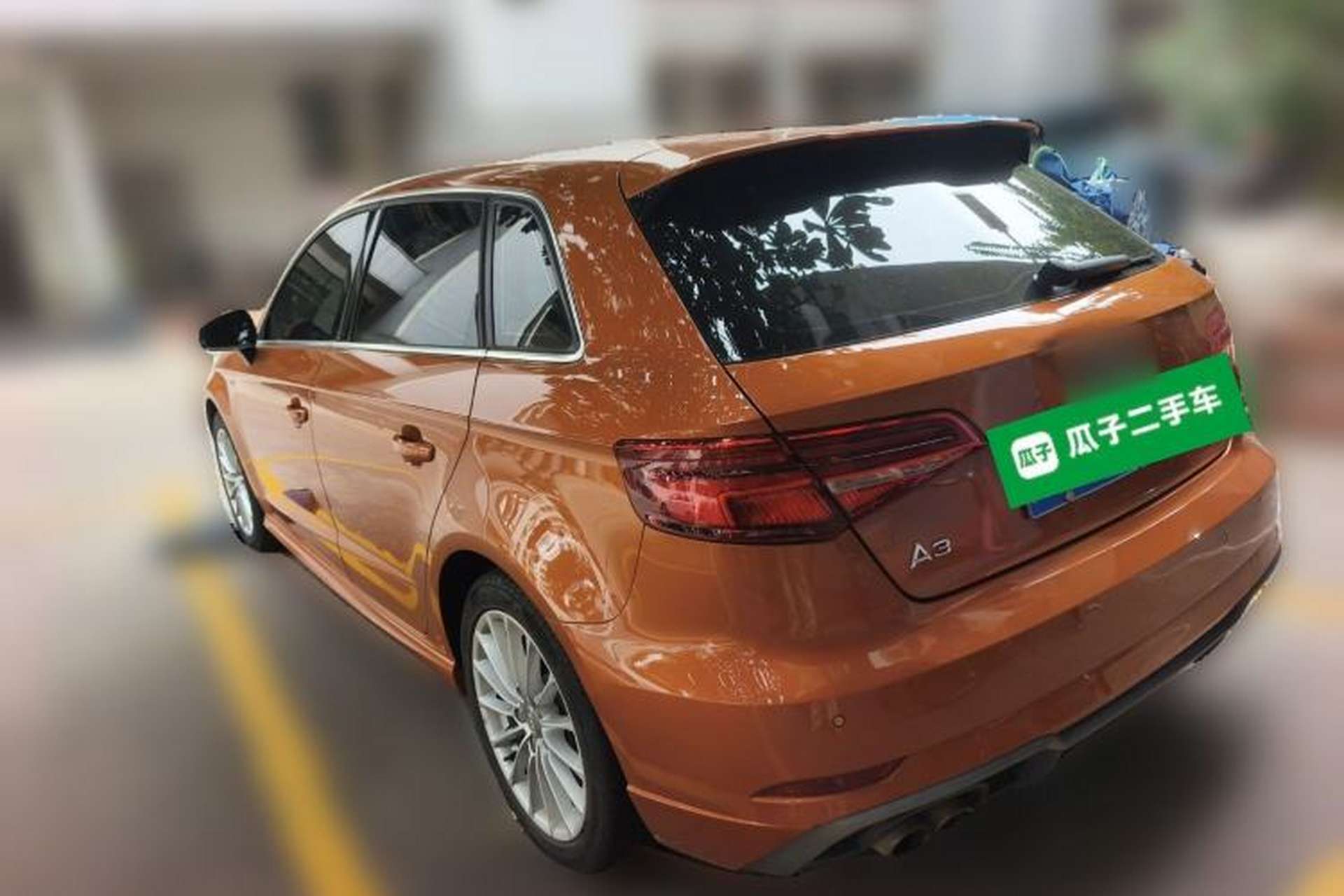 Used Audi A3 2017 Sportback 35 TFSI Fashion Model Rear Left 45 Deg