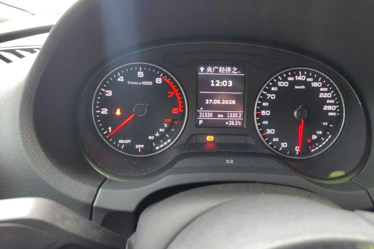 Used Audi A3 2018 30th Anniversary Edition Limousine 35 TFSI Sport Model Odometer Close Up