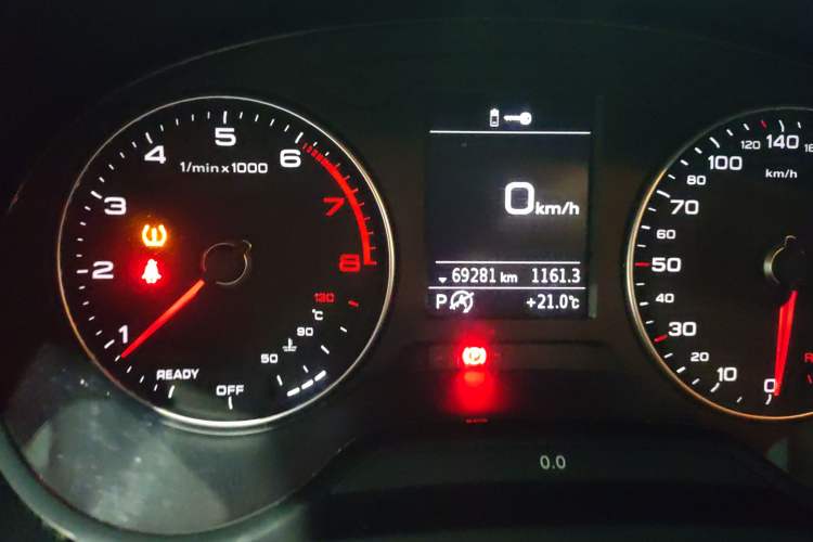 Used Audi A3 2018 30th Anniversary Edition Sportback 35 TFSI Ambition Model Odometer Close Up
