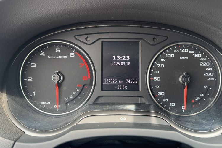 Used Audi A3 2018 30th Anniversary Edition Sportback 35 TFSI Fashion Model Odometer Close Up