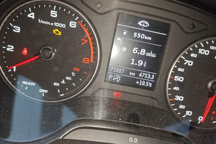 Used Audi A3 2018 30th Anniversary Edition Sportback 40 TFSI Sport Model Odometer Close Up