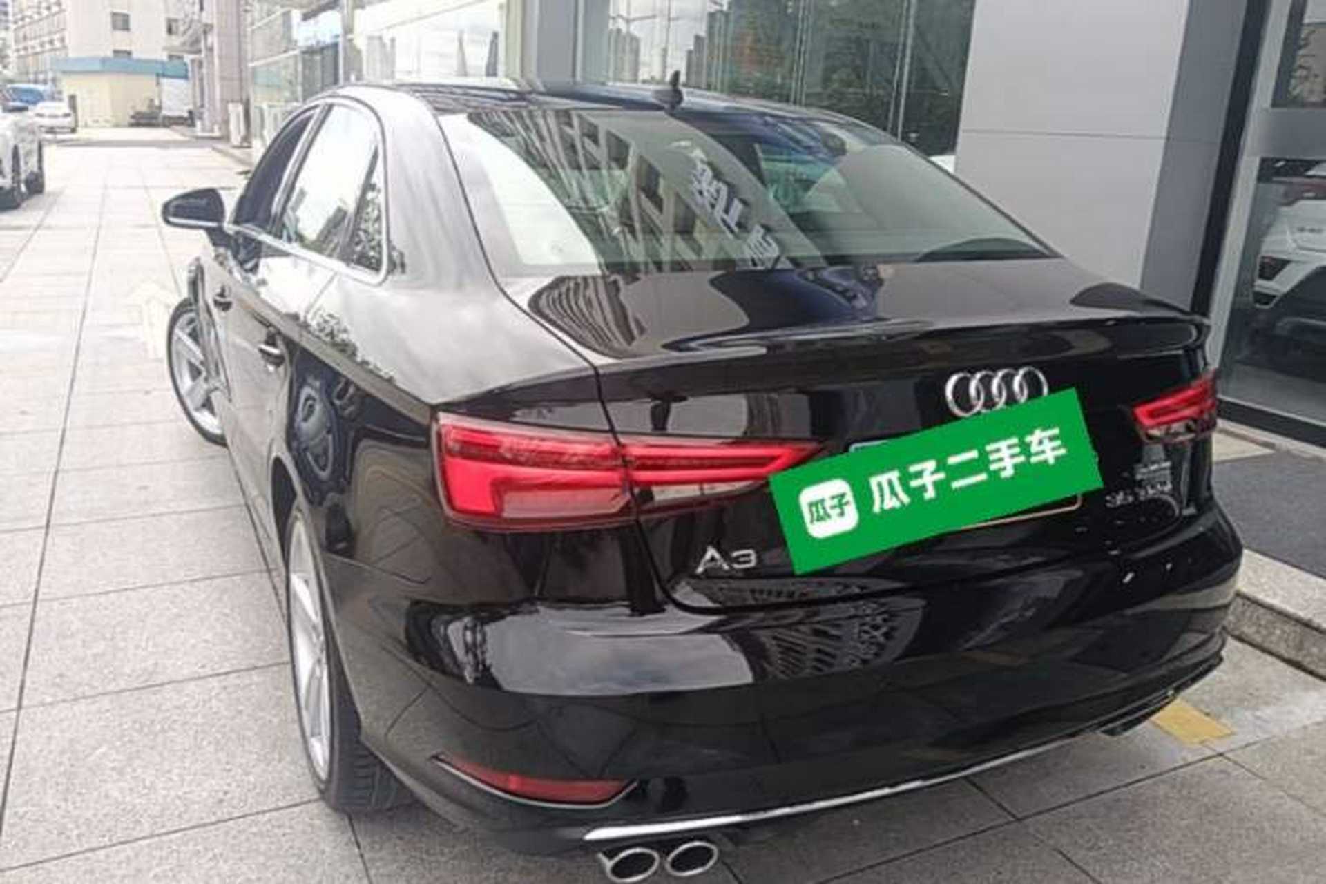 Used Audi A3 2018 30th Anniversary Edition Limousine 35 TFSI Style Model Rear Left 45 Deg