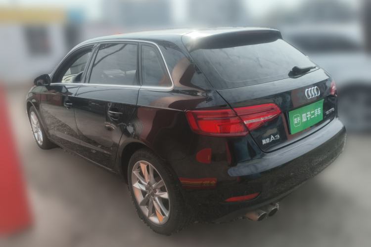 Used Audi A3 2018 30th Anniversary Edition Sportback 35 TFSI Ambition Model Rear Left 45 Deg